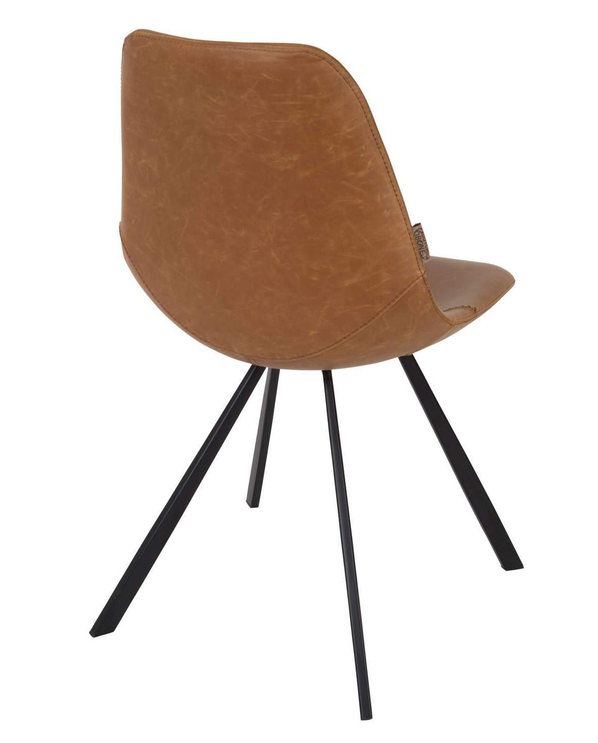 FRANKY chair eco leather brown, Dutchbone, Eye on Design