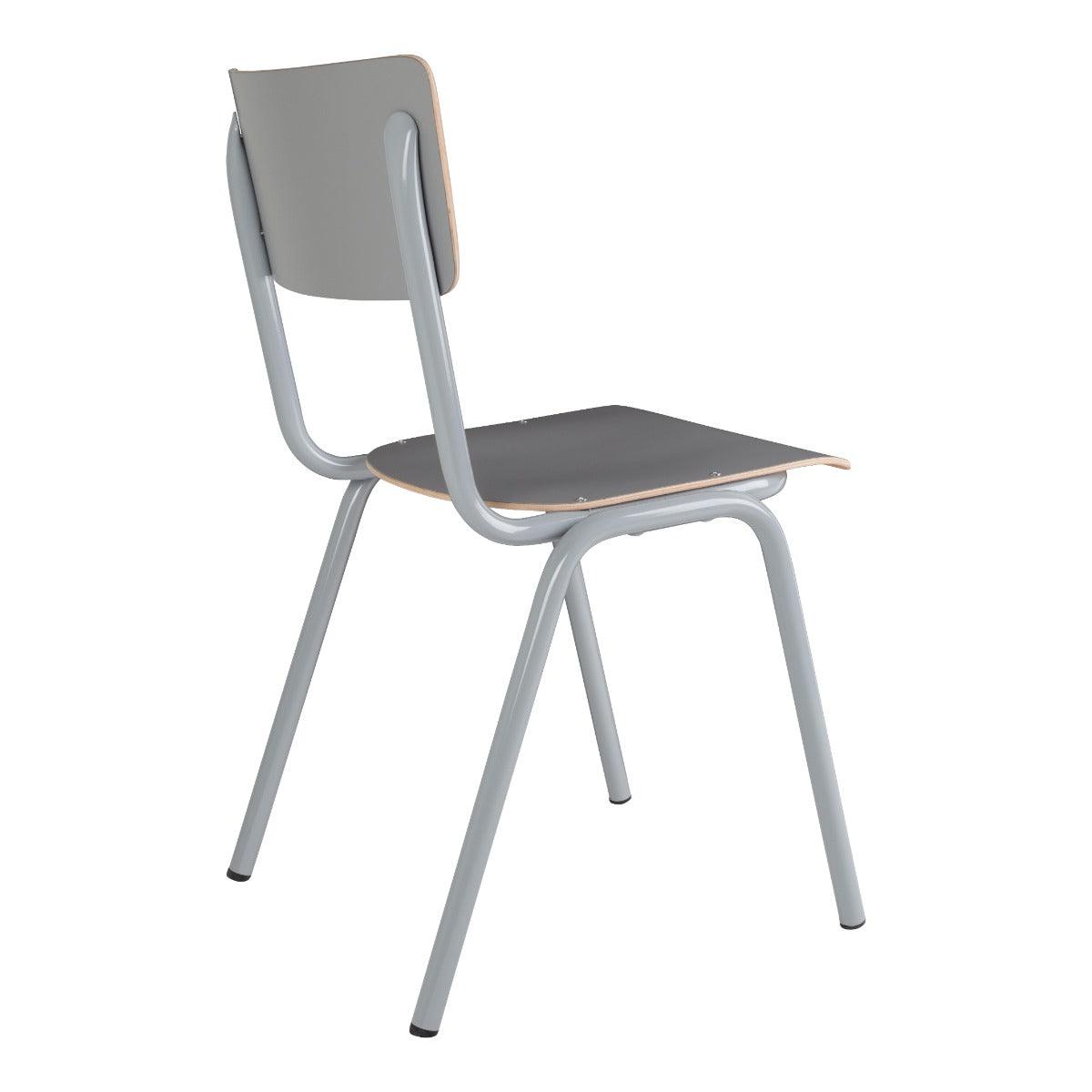 BACK TO SCHOOL chair grey, Zuiver, Eye on Design