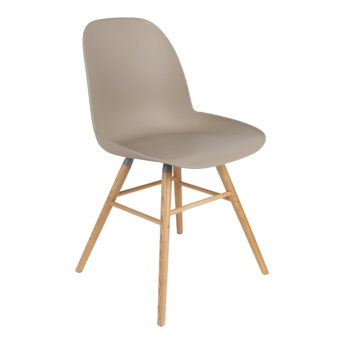 The Albert Kuip chair, designed by the Amsterdam Studio APE, is an amazing combination of modern and retro style. The streamlined seat is supported by wooden, minimalist ash wood legs. The whole project has an extremely universal character, which gives numerous arrangement possibilities, especially in the case of Scandinavian interiors, vintage or modern. It works perfectly as a dining room or office chair.