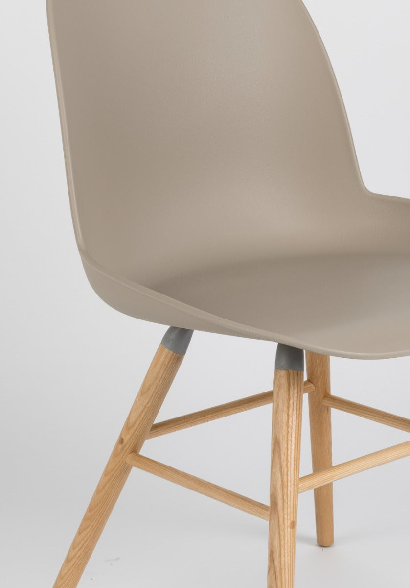 ALBERT KUIP chair taupe, Zuiver, Eye on Design