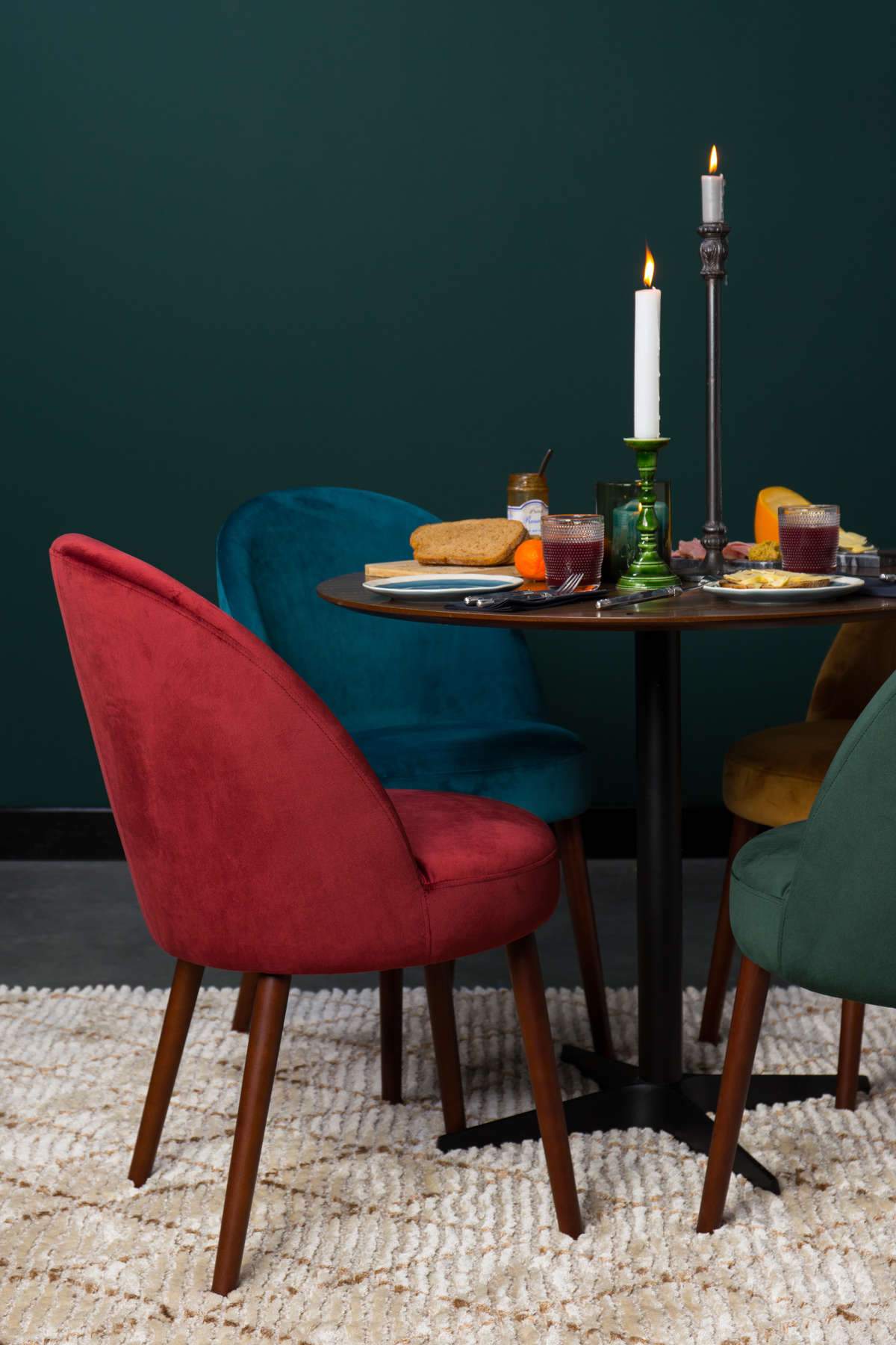 BARBARA chair red, Dutchbone, Eye on Design