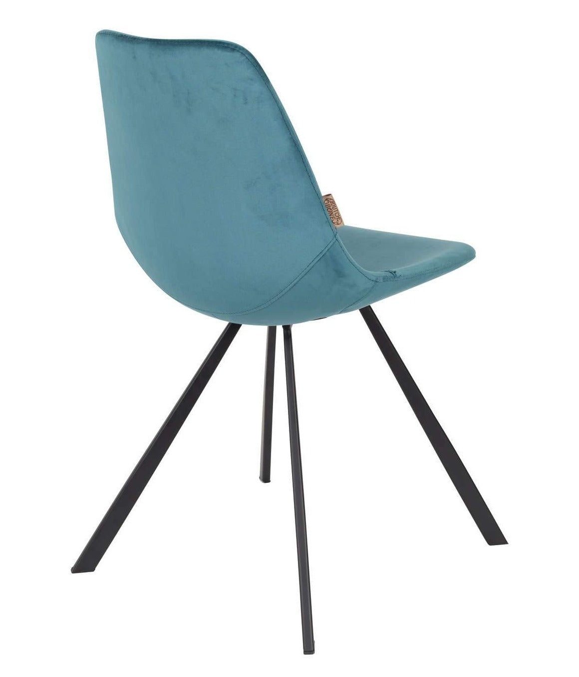 FRANKY VELVET chair blue, Dutchbone, Eye on Design