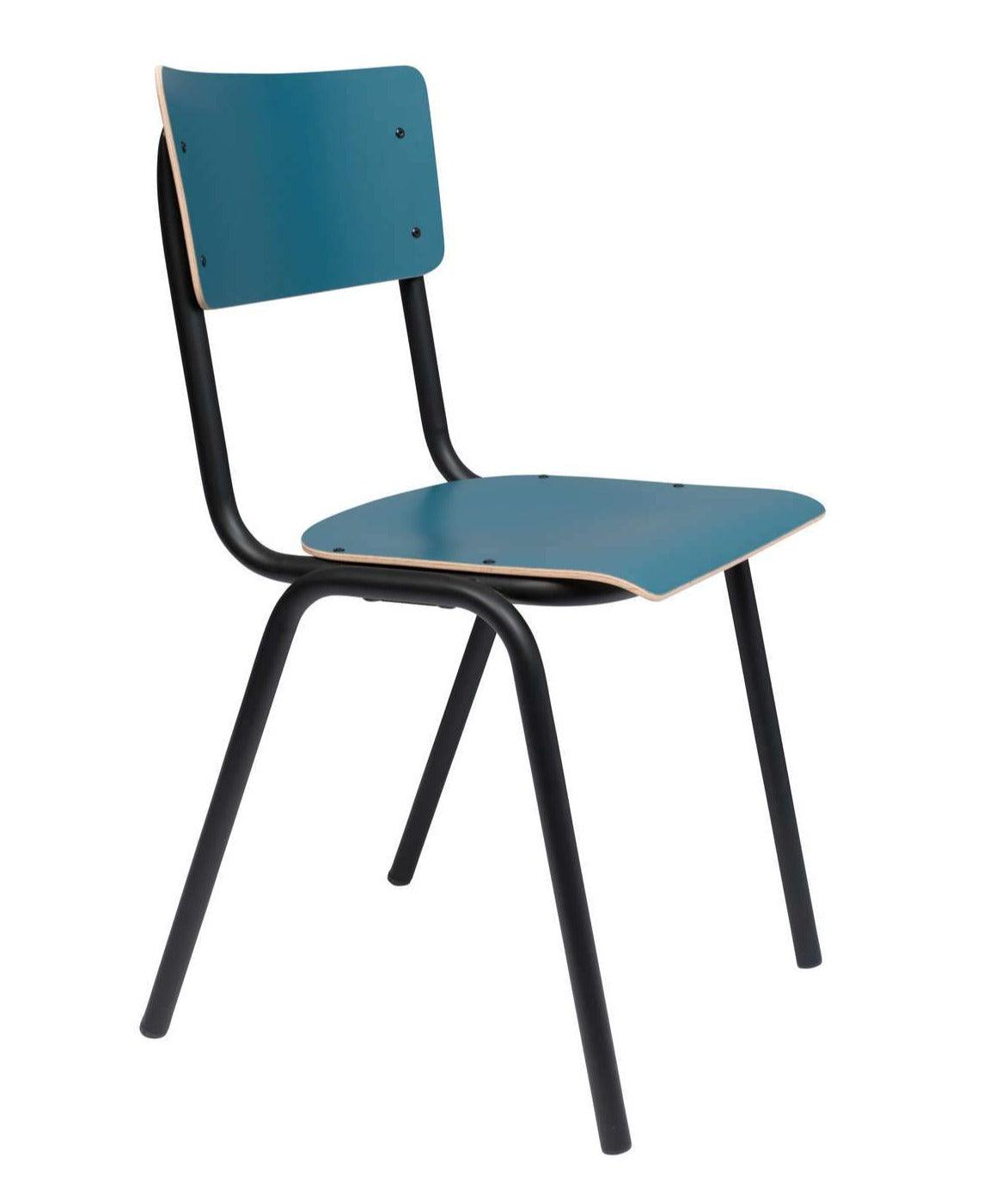 BACK TO SCHOOL chair blue, Zuiver, Eye on Design