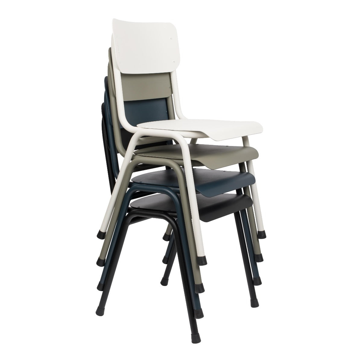 BACK TO SCHOOL outdoor chair black, Zuiver, Eye on Design