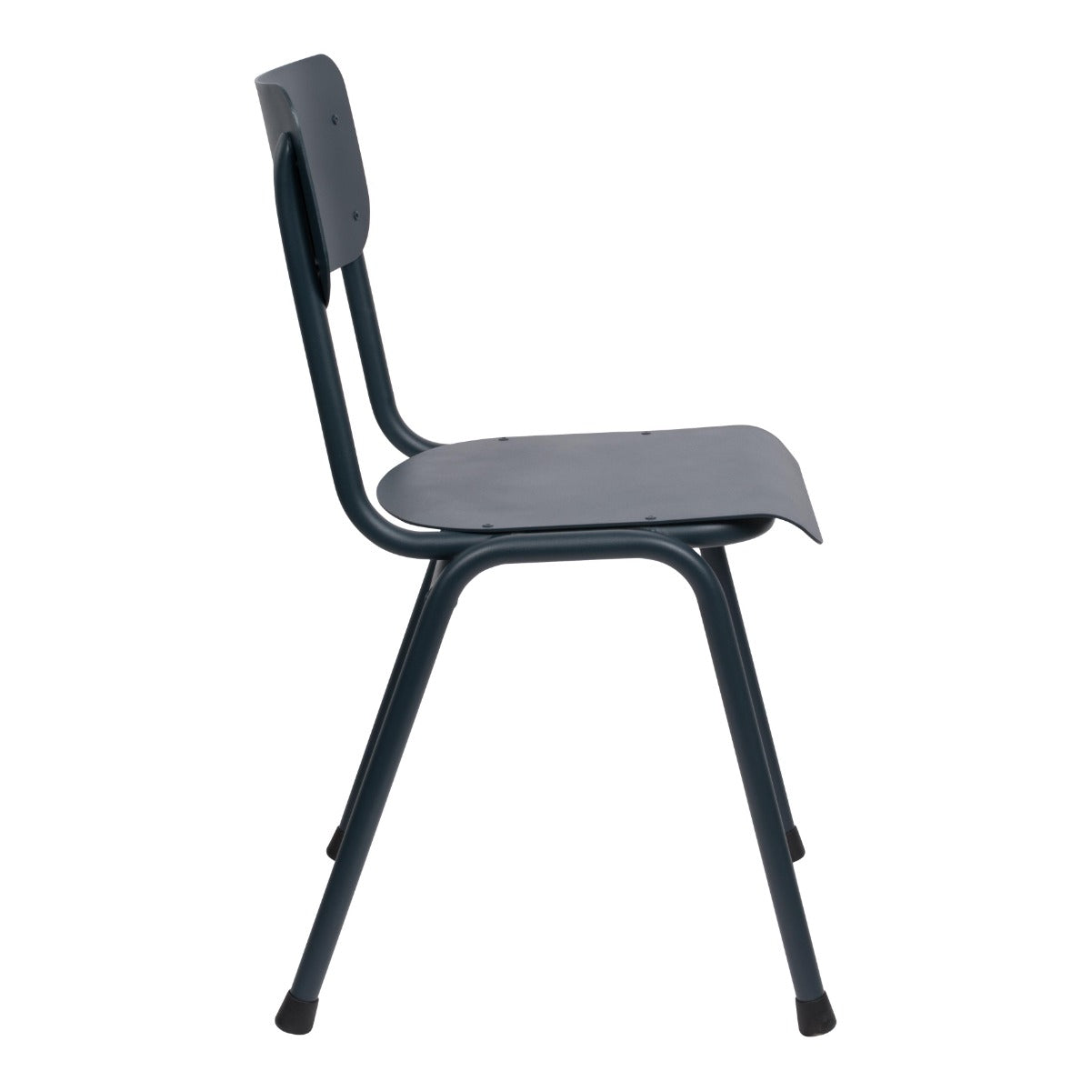 BACK TO SCHOOL outdoor chair dark blue, Zuiver, Eye on Design