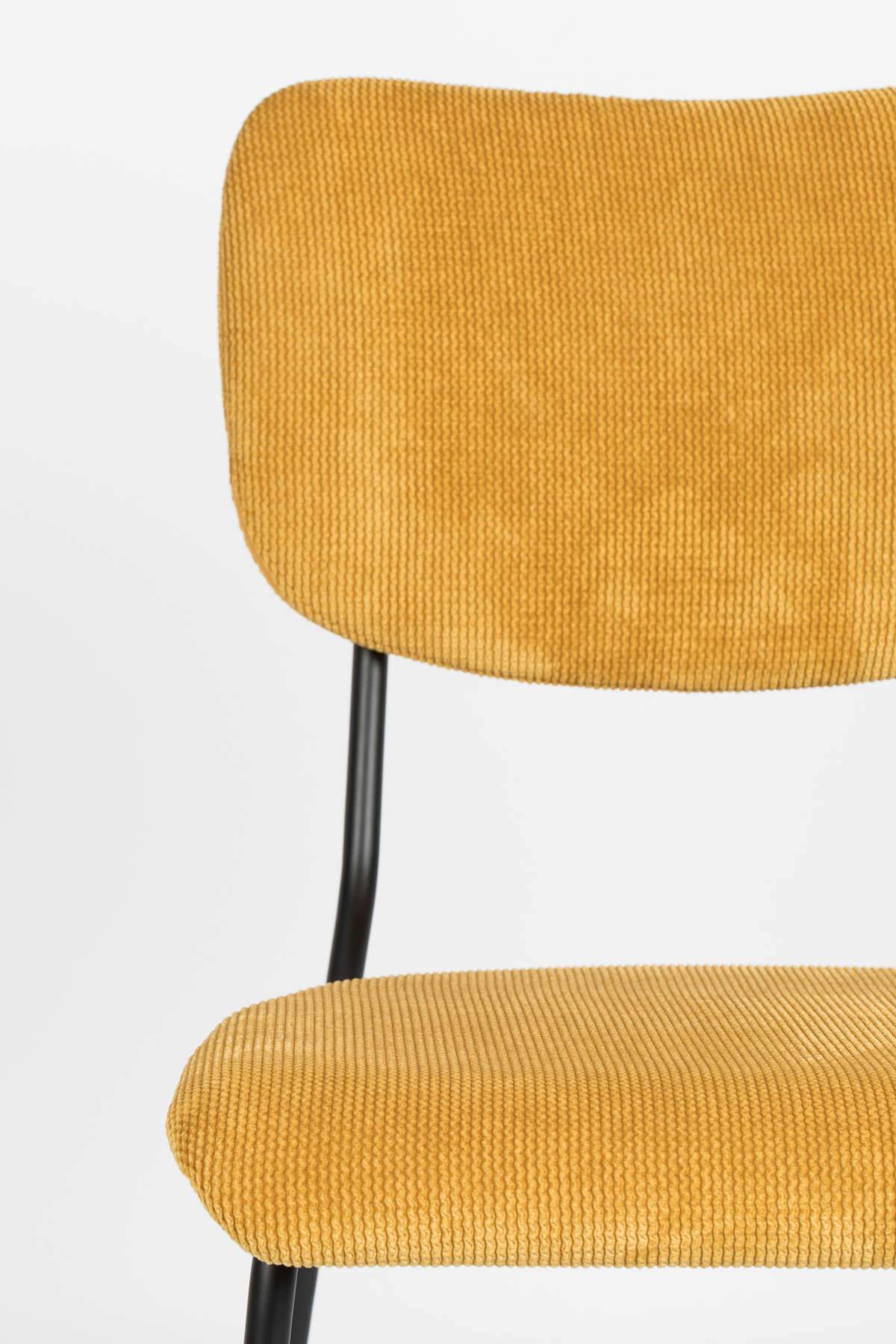 BENSON chair mustard, Zuiver, Eye on Design