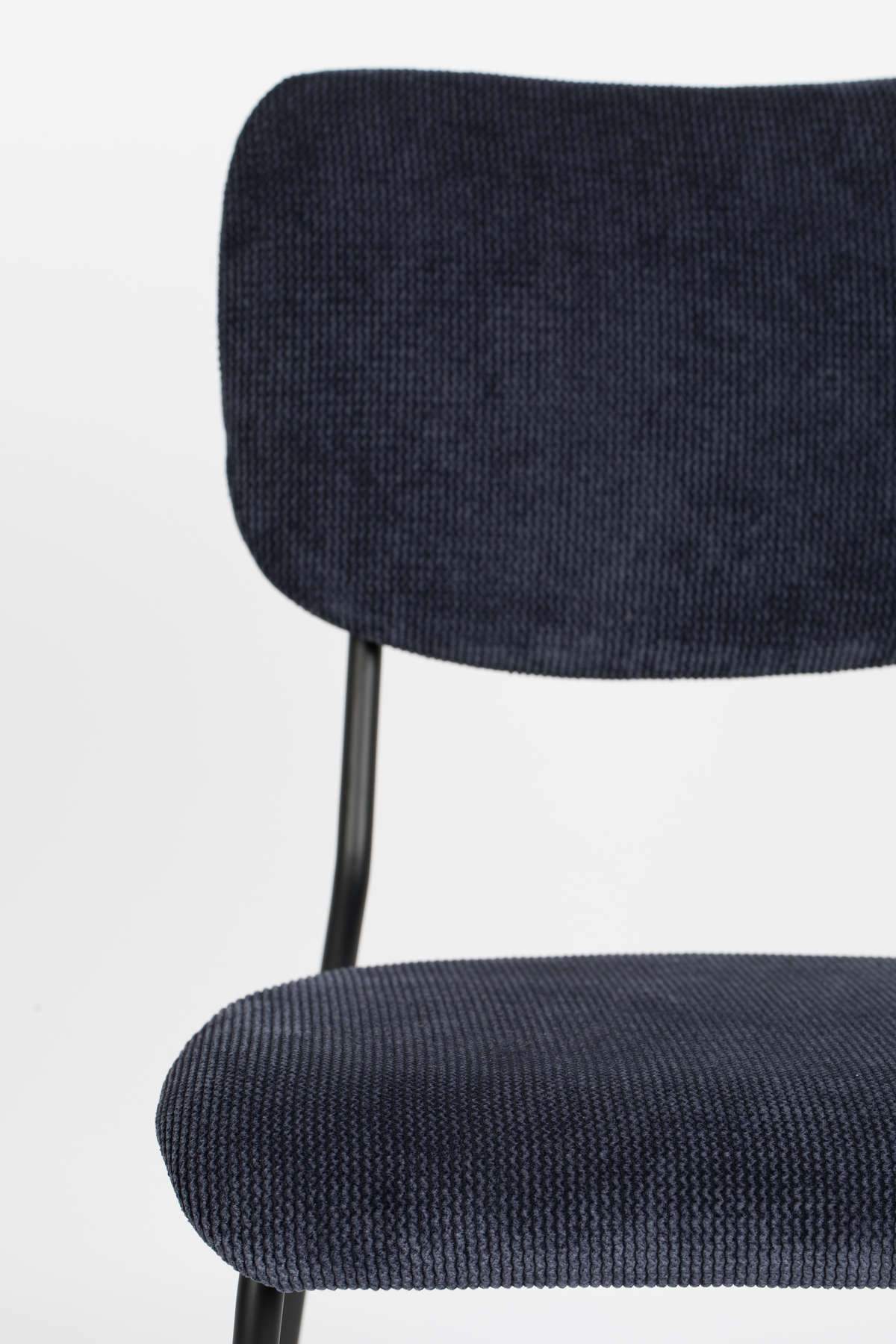BENSON chair navy blue, Zuiver, Eye on Design