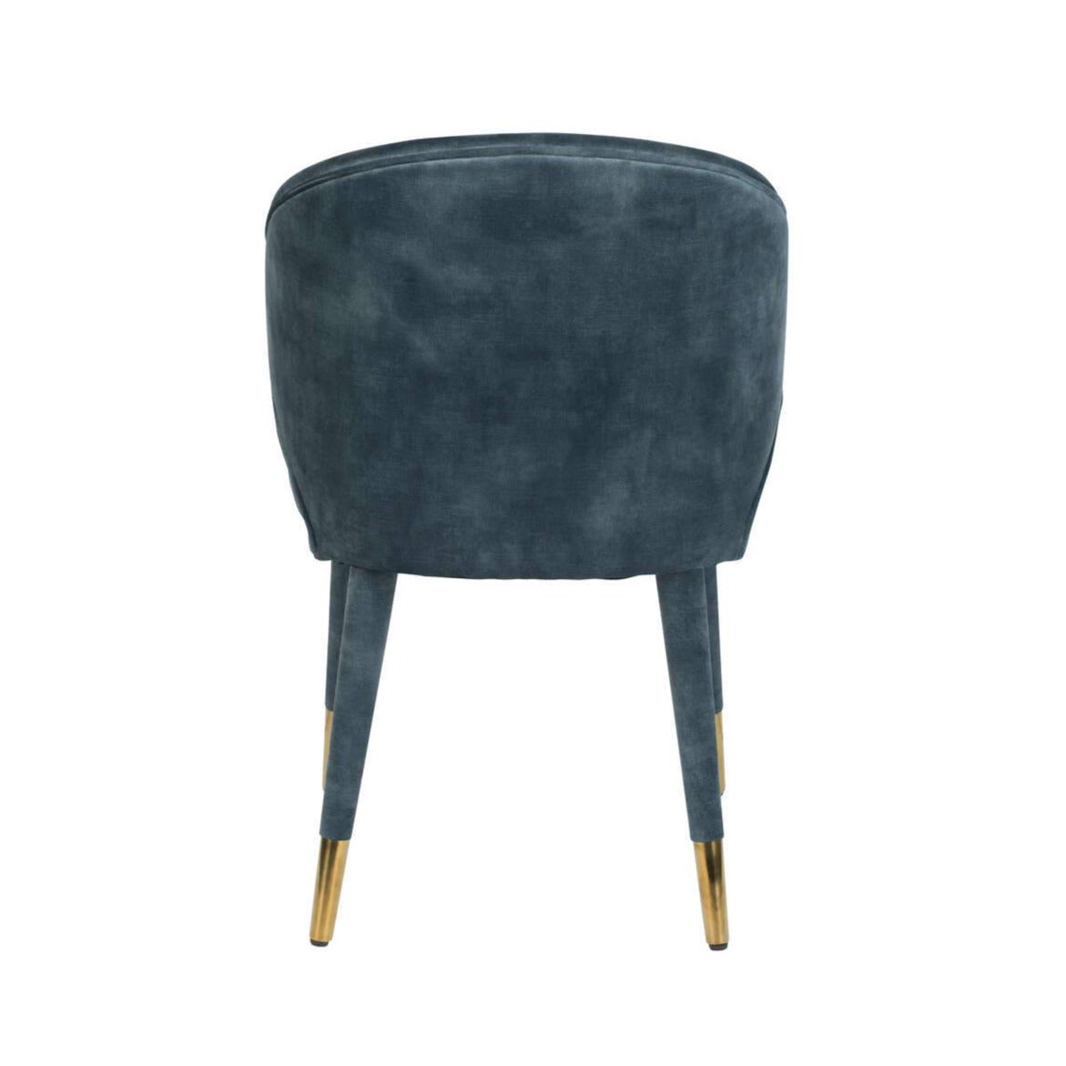 LUNAR VELVET chair blue, Dutchbone, Eye on Design