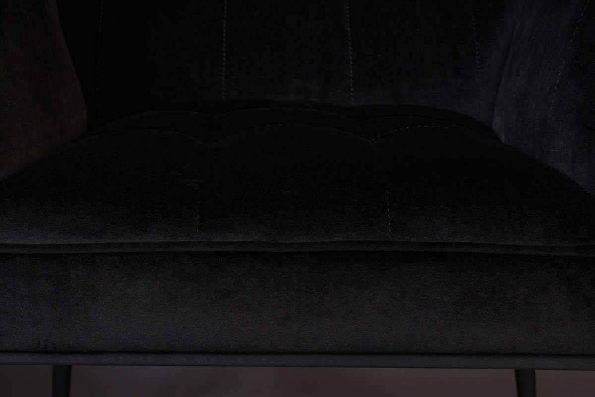 KATE armchair black