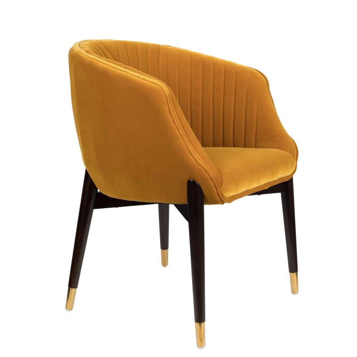 DOLLY armchair mustard, Dutchbone, Eye on Design