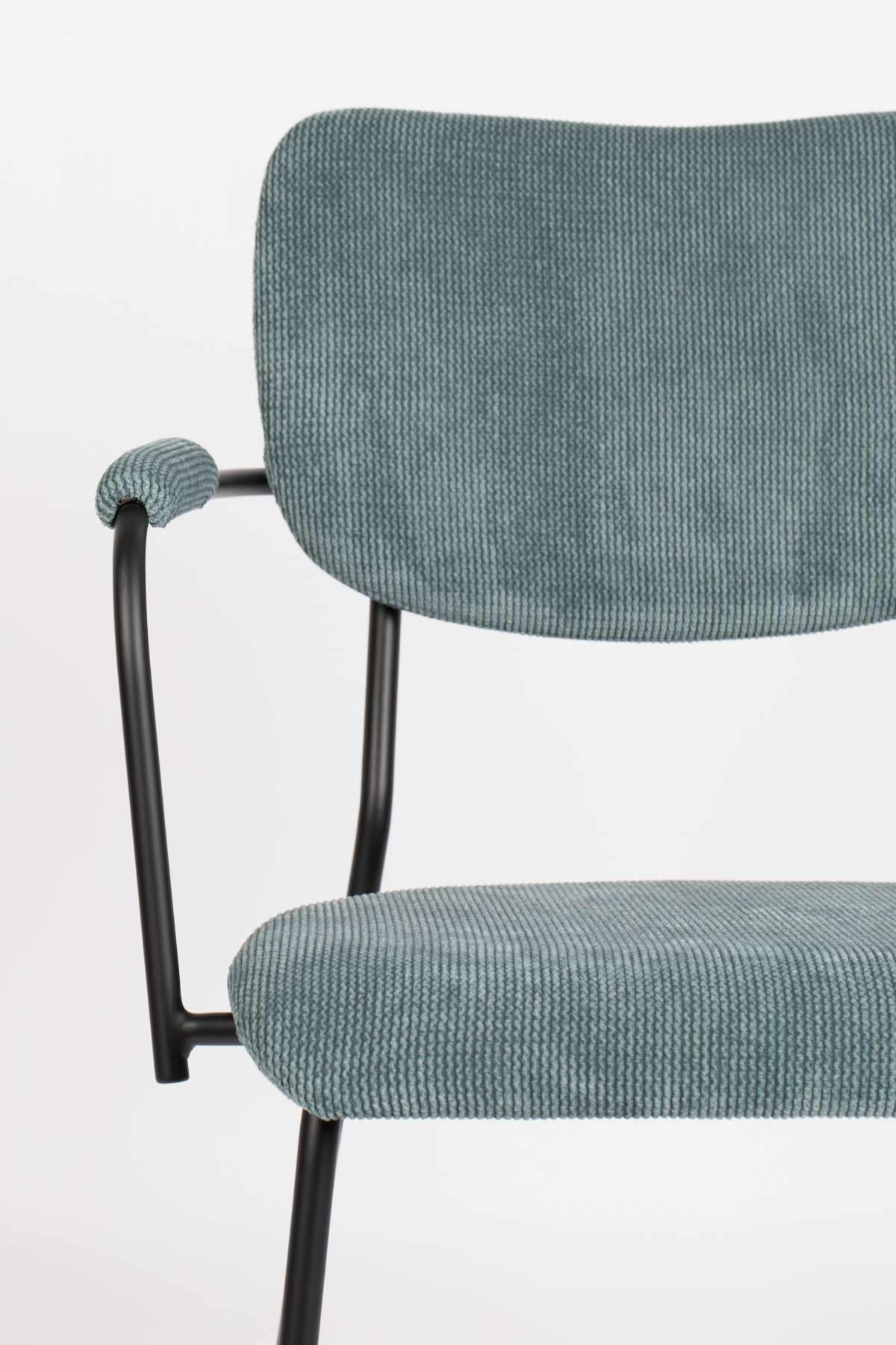 Chair with armrests BENSON maritime, Zuiver, Eye on Design