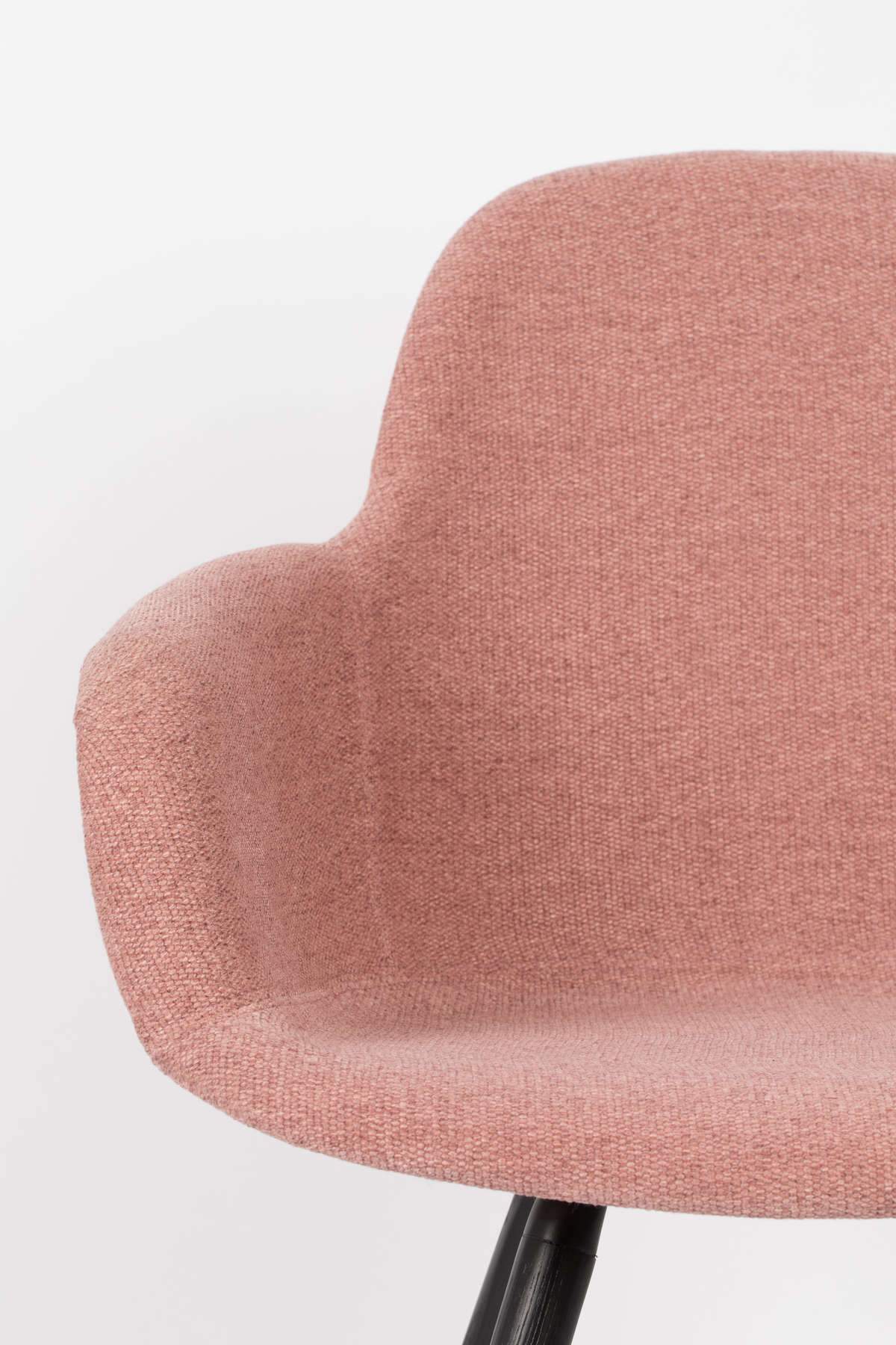 Chair with armrests ALBERT KUIP pink, Zuiver, Eye on Design