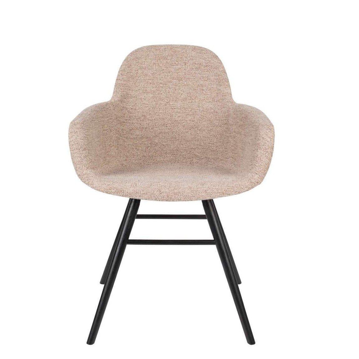 Chair with armrests ALBERT KUIP SOFT beige, Zuiver, Eye on Design