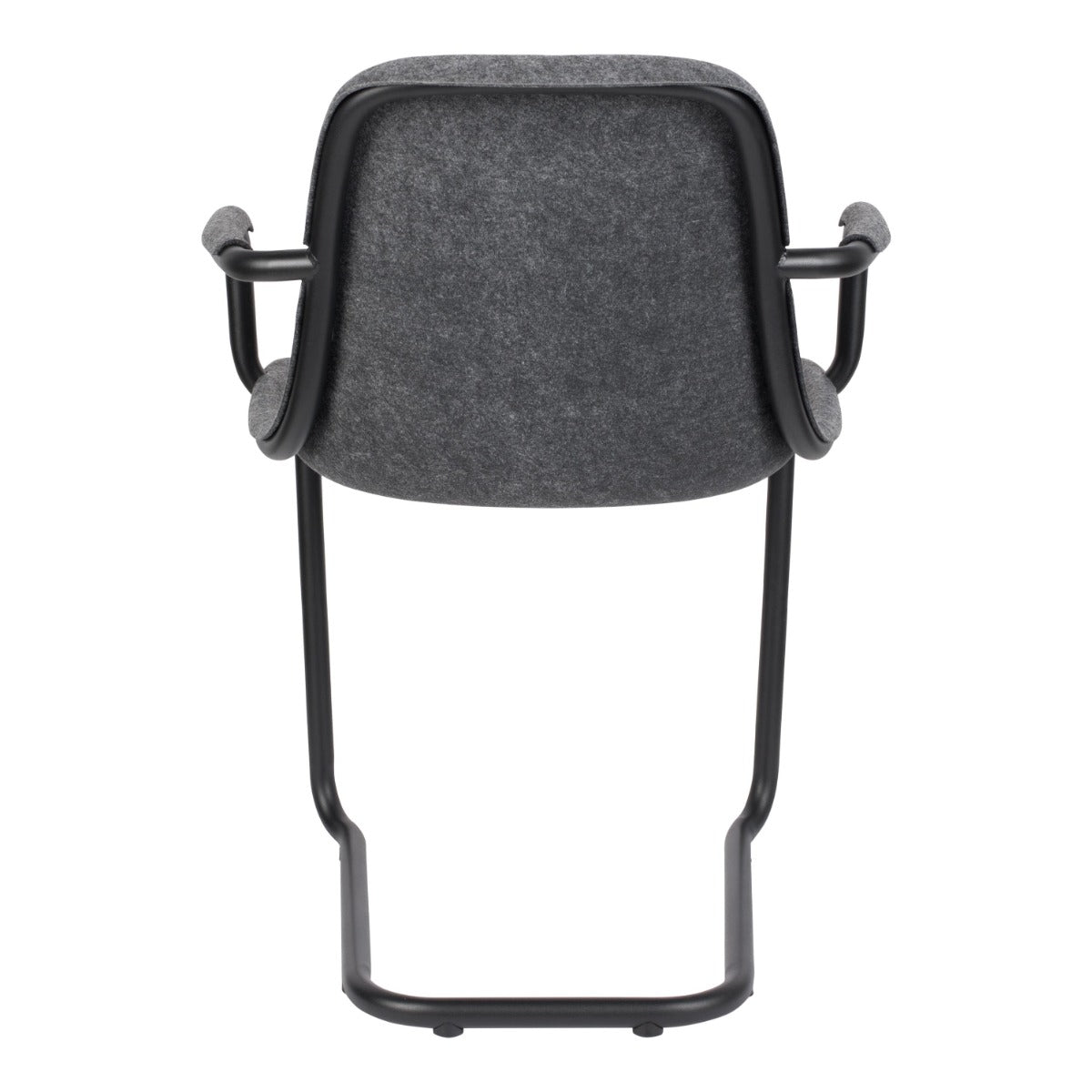 THIRSTY chair with armrests graphite