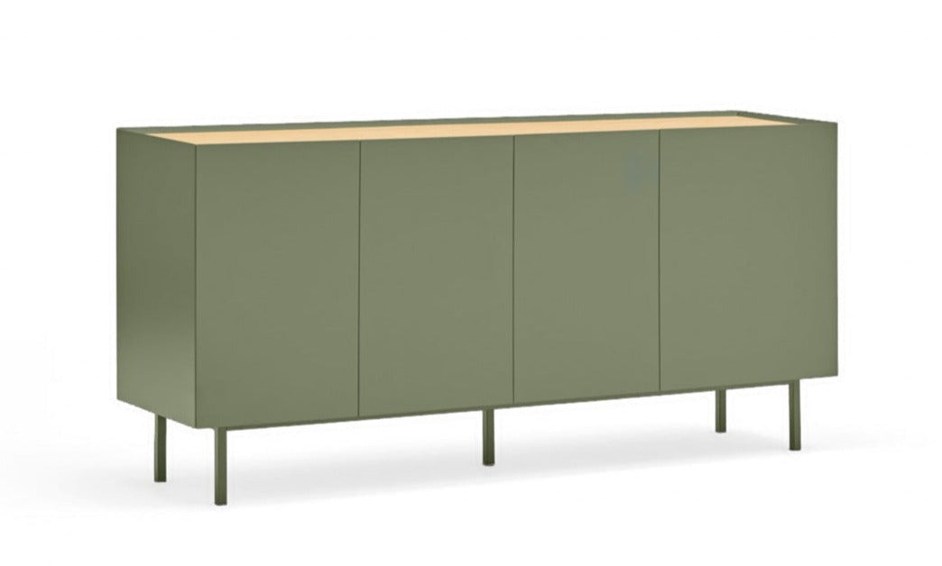 ARISTA green chest of drawers