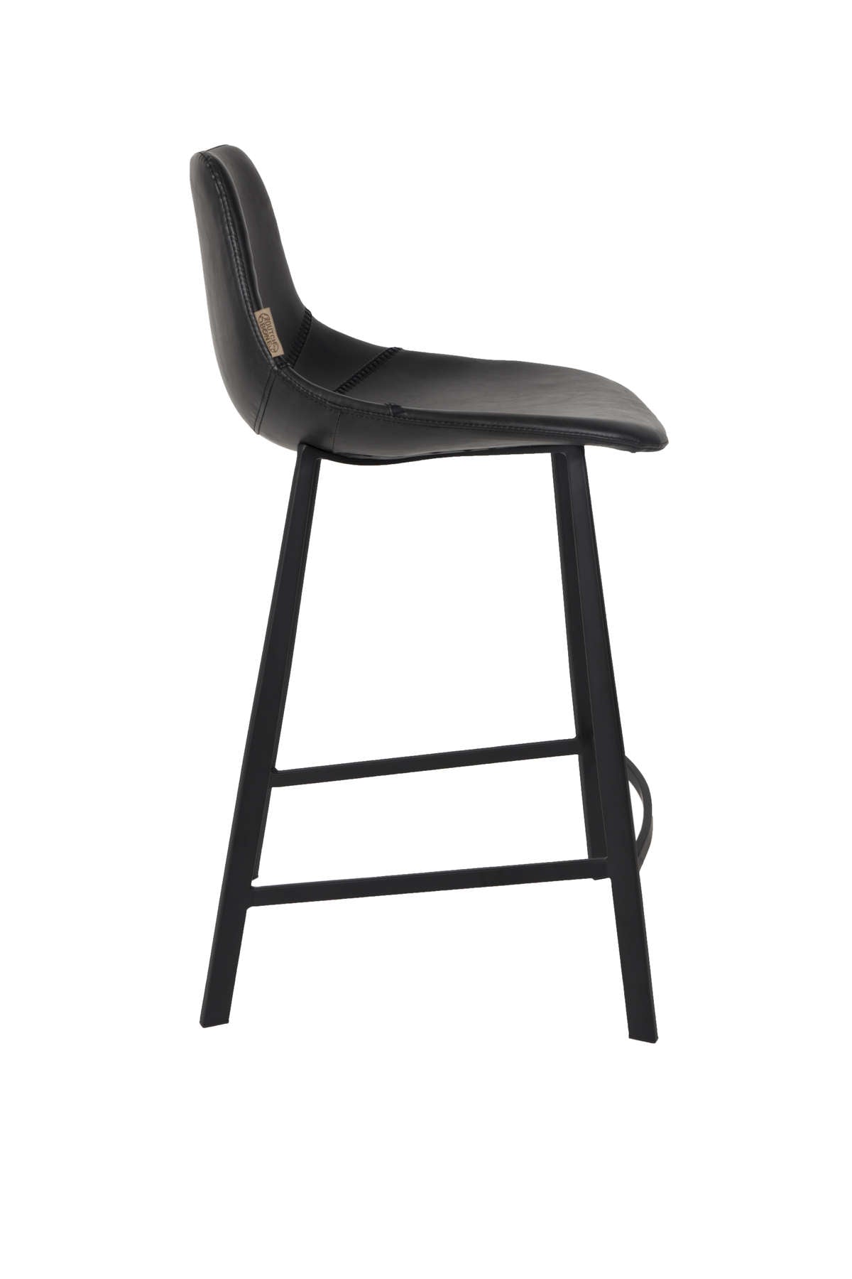Bar stool FRANKY 65 black, Dutchbone, Eye on Design