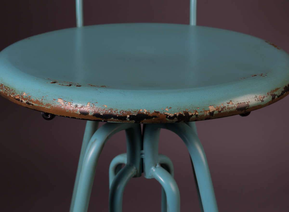 Bar stool OVID blue