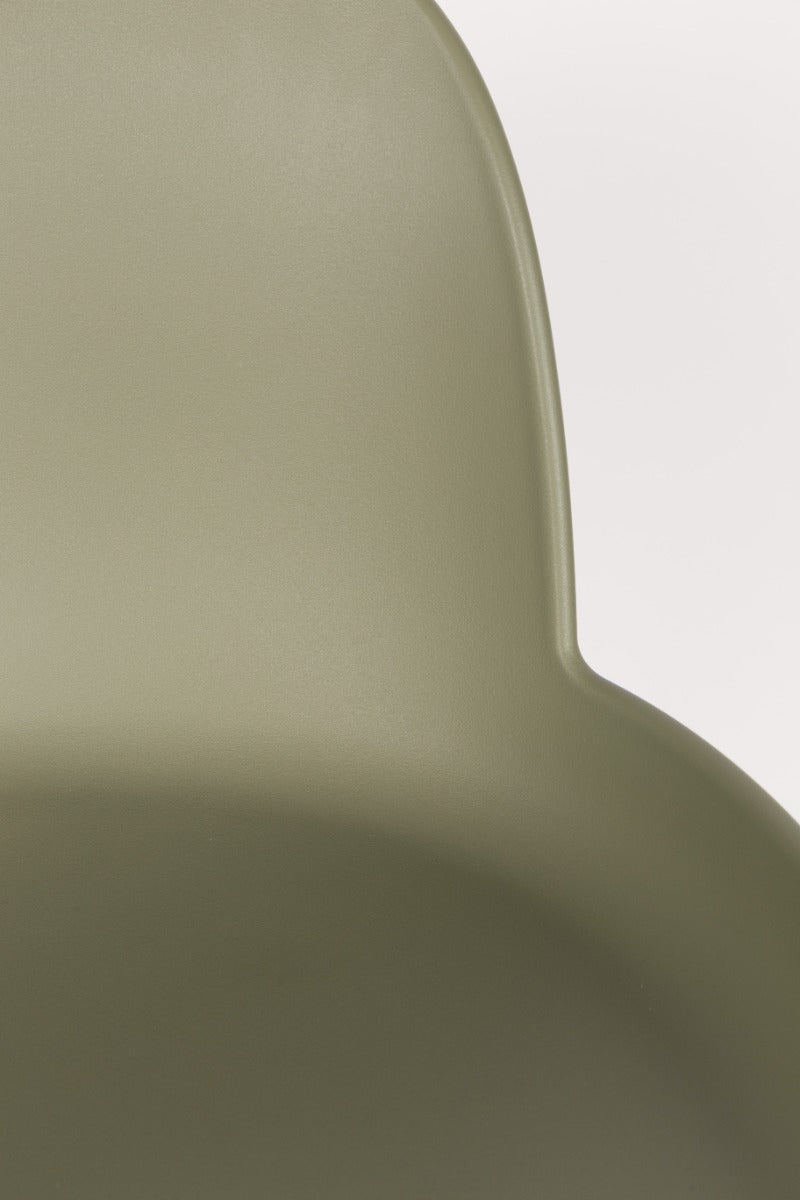 Low bar stool ALBERT KUIP green