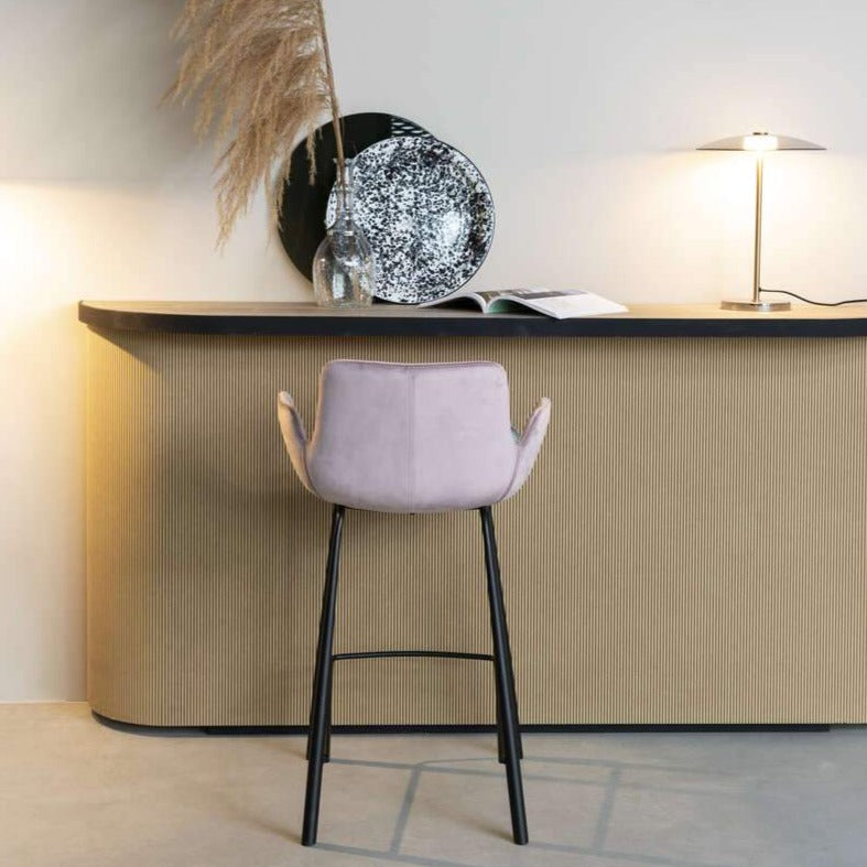 BRIT bar chair pink, Zuiver, Eye on Design