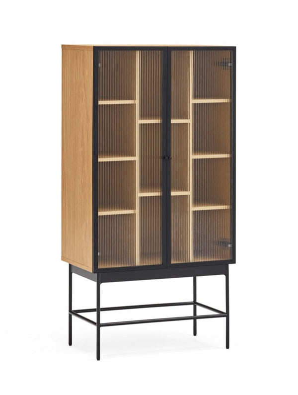 BLUR bookcase oak wood