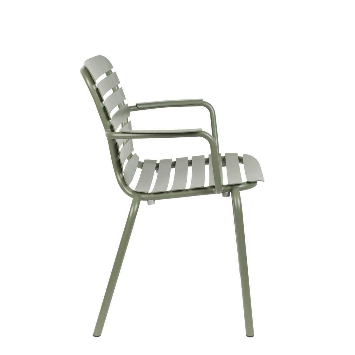 Garden chair with armrests VONDEL green, Zuiver, Eye on Design