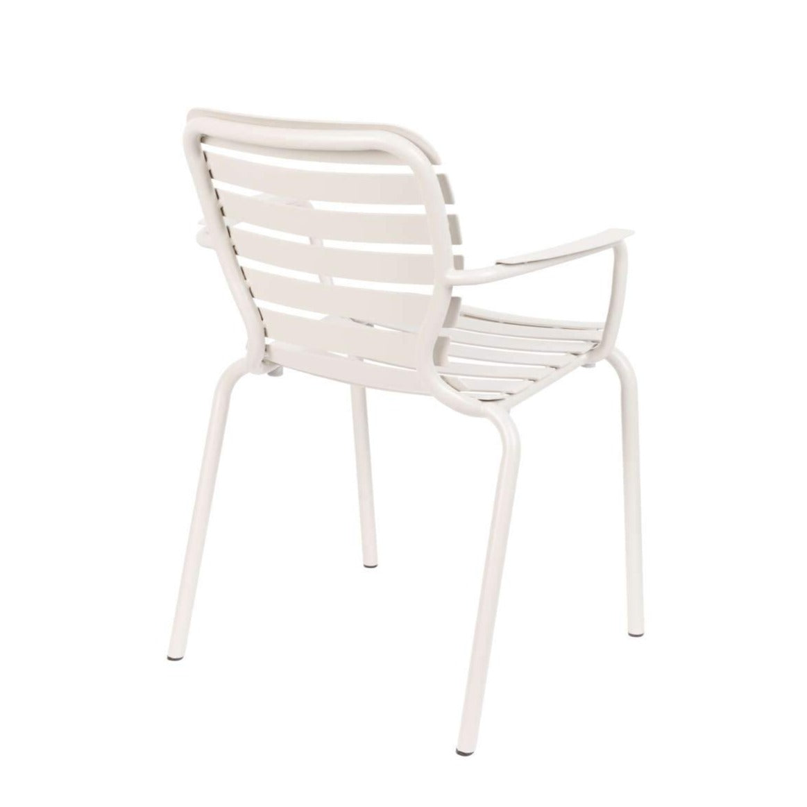 Garden chair with armrests VONDEL white, Zuiver, Eye on Design