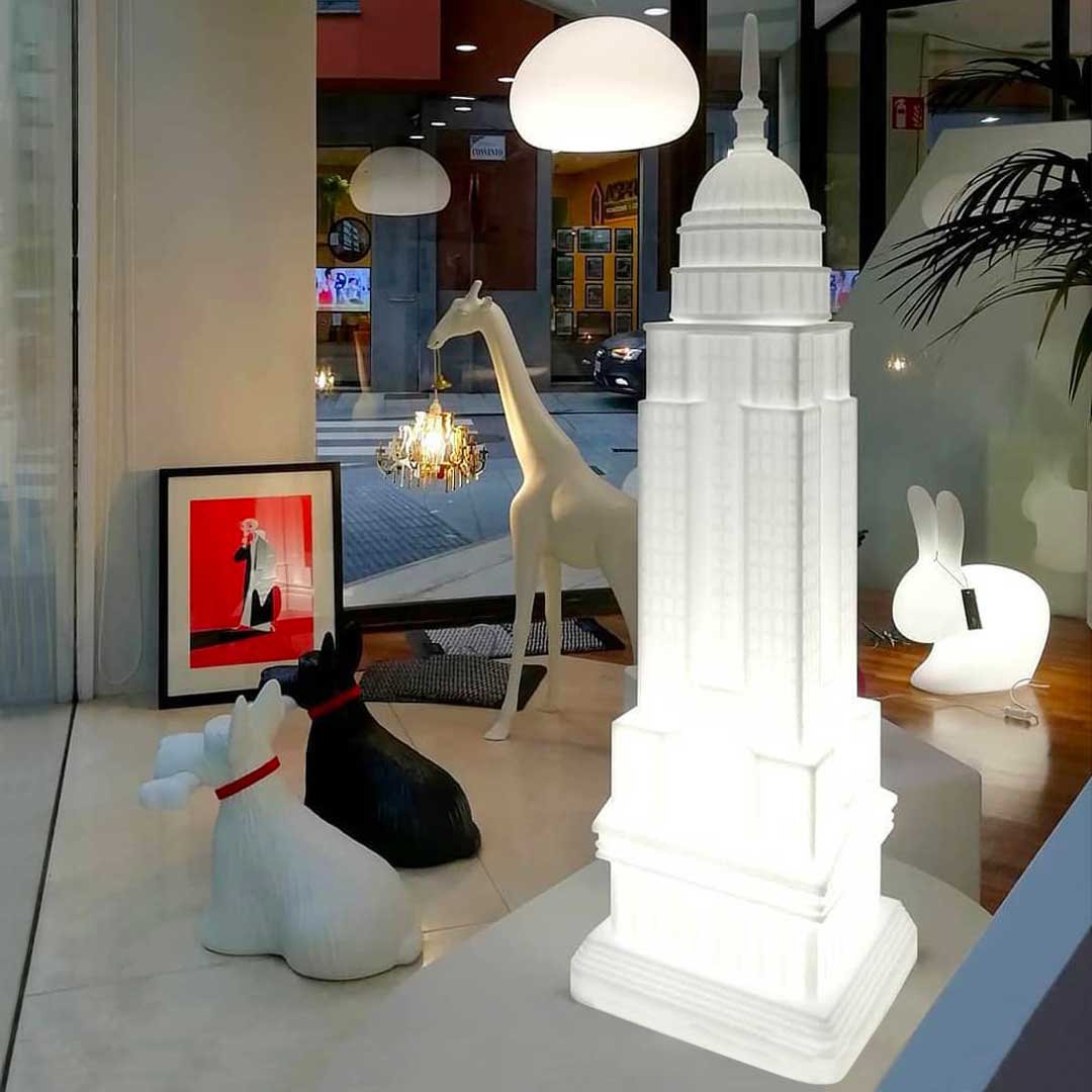 EMPIRE LED lamp white, QeeBoo, Eye on Design