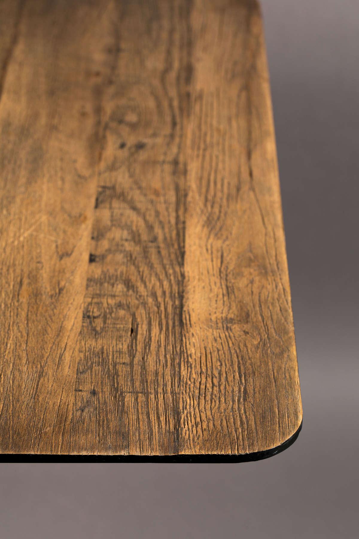 BRAZA SQUARE bistro table in oak veneer