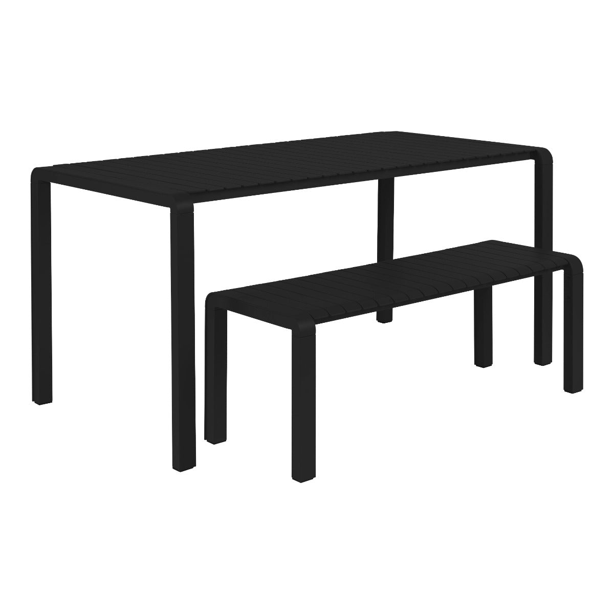 Garden table VONDEL black, Zuiver, Eye on Design