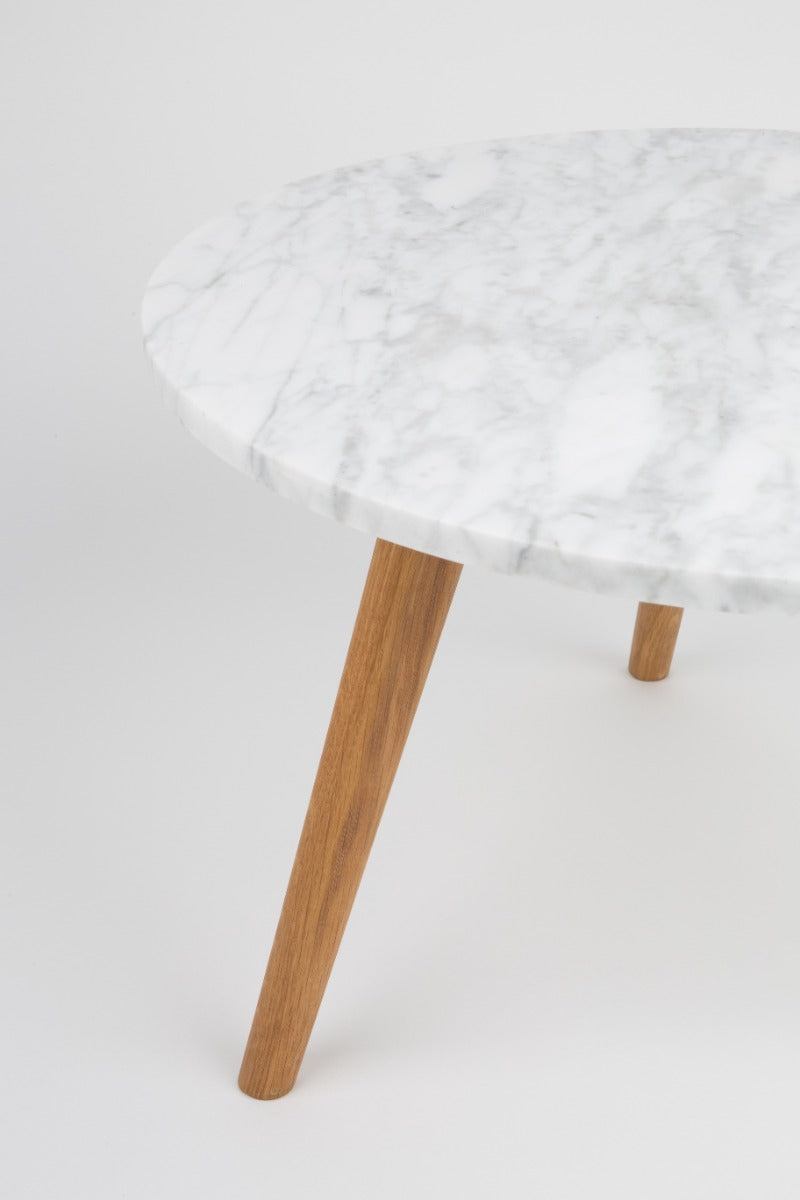 STONE L table white, Zuiver, Eye on Design