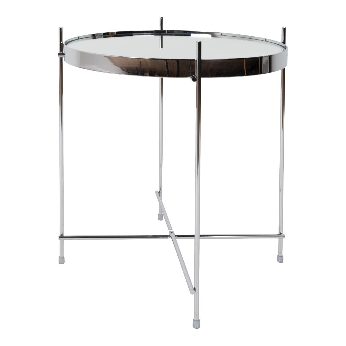 The Cupid table is versatile in terms of style, decoration options and general use. It owes this thanks to its simple shapes, through which it works in both a modern and minimalist living room. A metal frame painted with a powder method for color that maintains a glass top. The whole kept in a shiny finish gives elegance to any room.