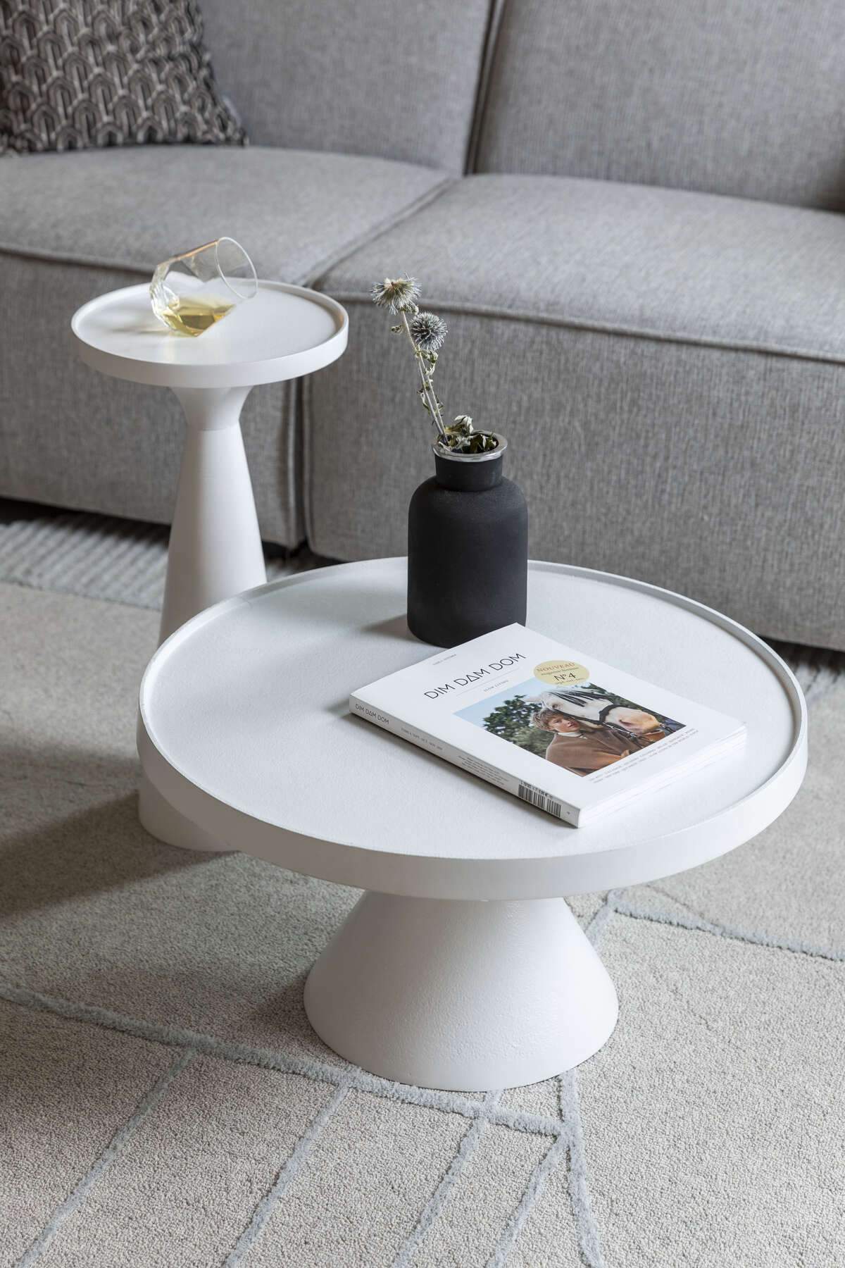 Low coffee table FLOSS white
