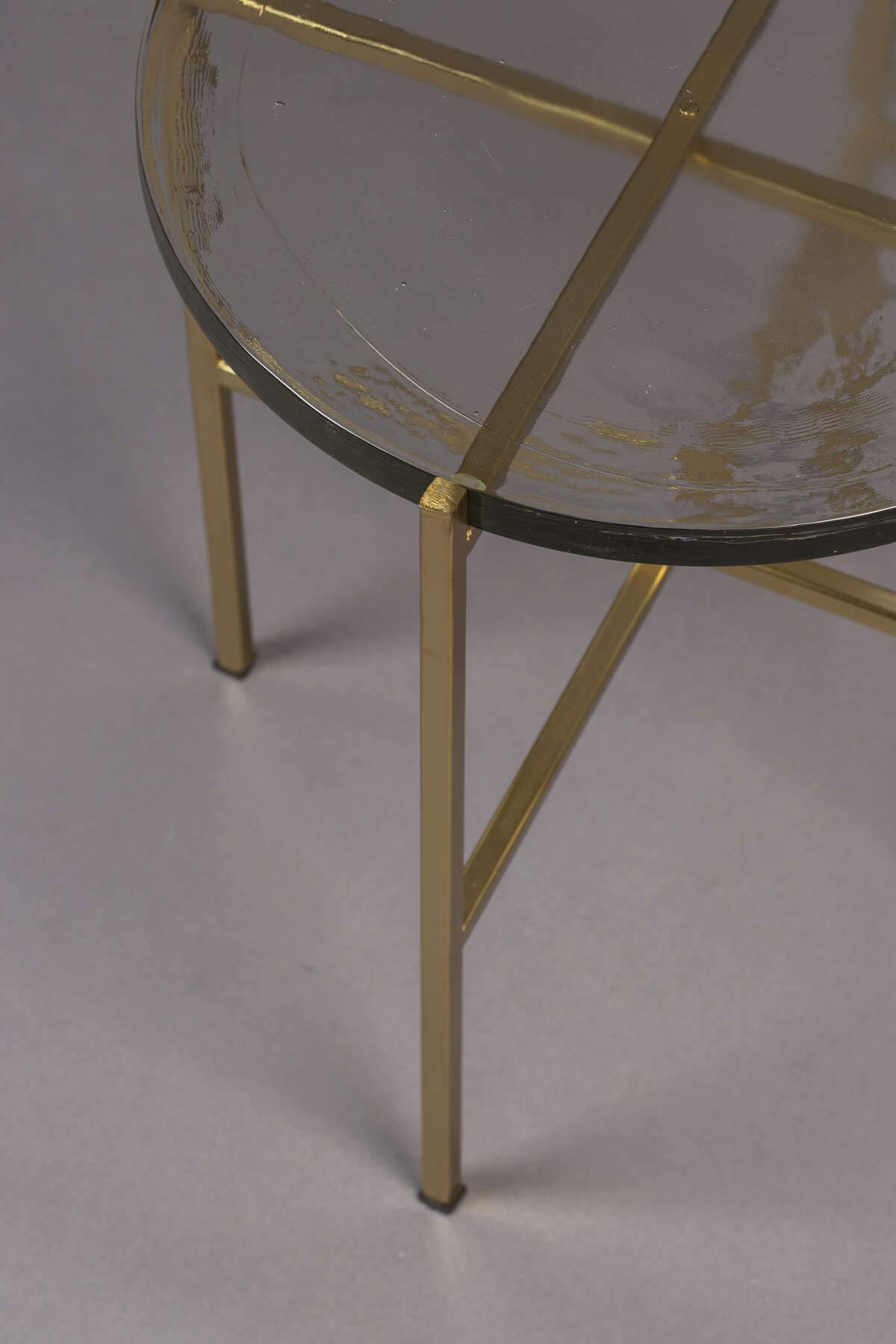 Coffee table VIDRIO gold