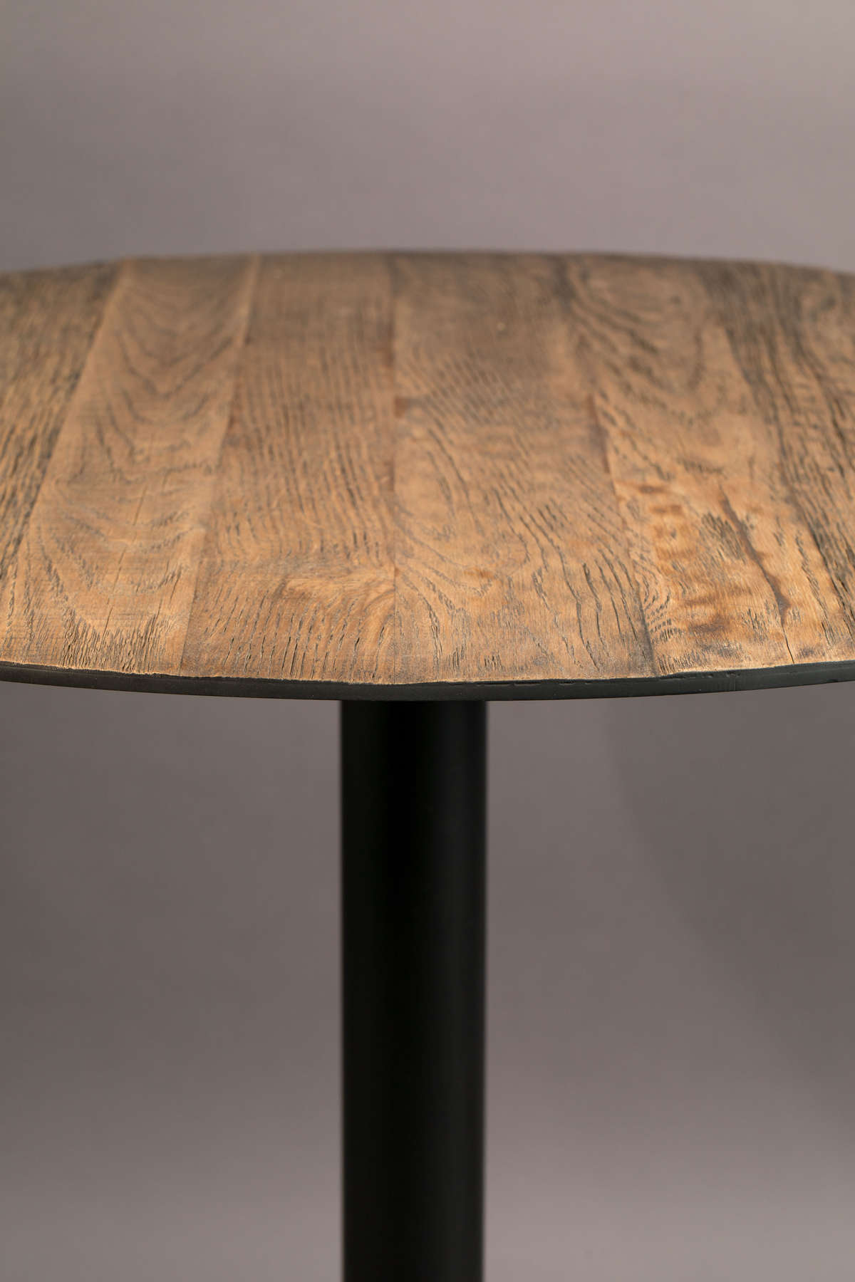 BRAZA ROUND bistro table in oak veneer