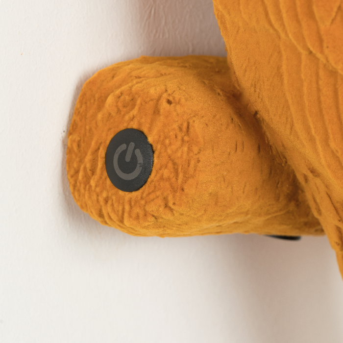 Decorative parrot LIGHT MY FIRE orange, Bold Monkey, Eye on Design