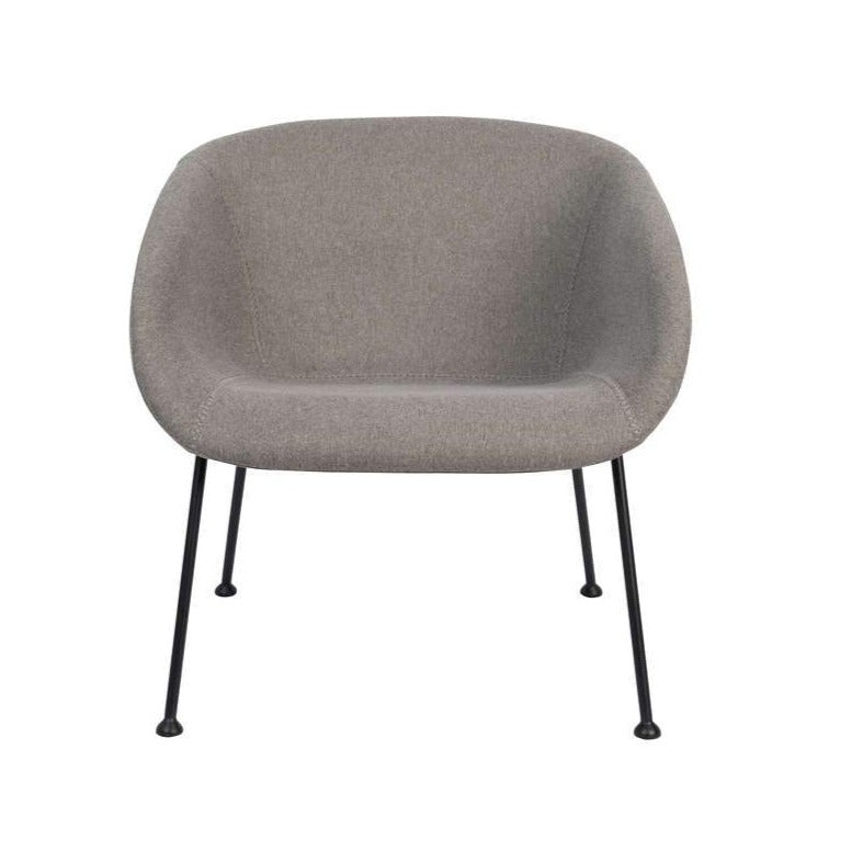 FESTON lounge armchair grey