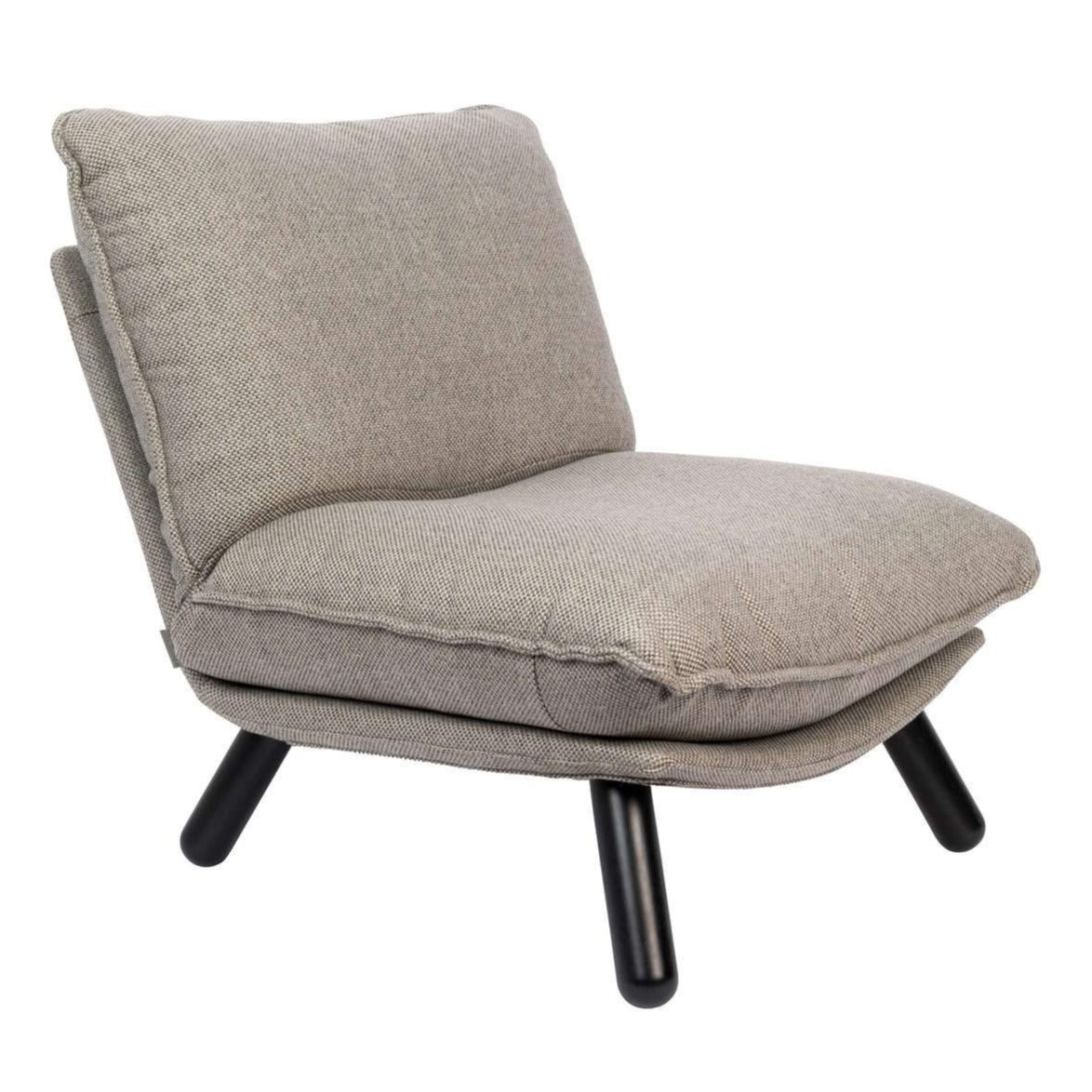 LAZY SACK lounge chair light grey