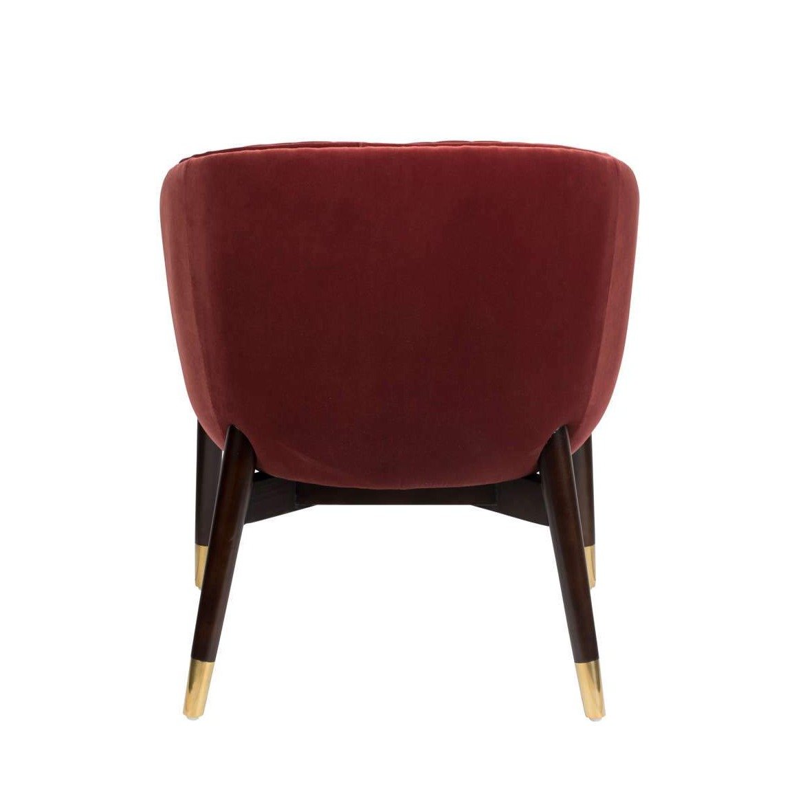 DOLLY lounge armchair maroon, Dutchbone, Eye on Design