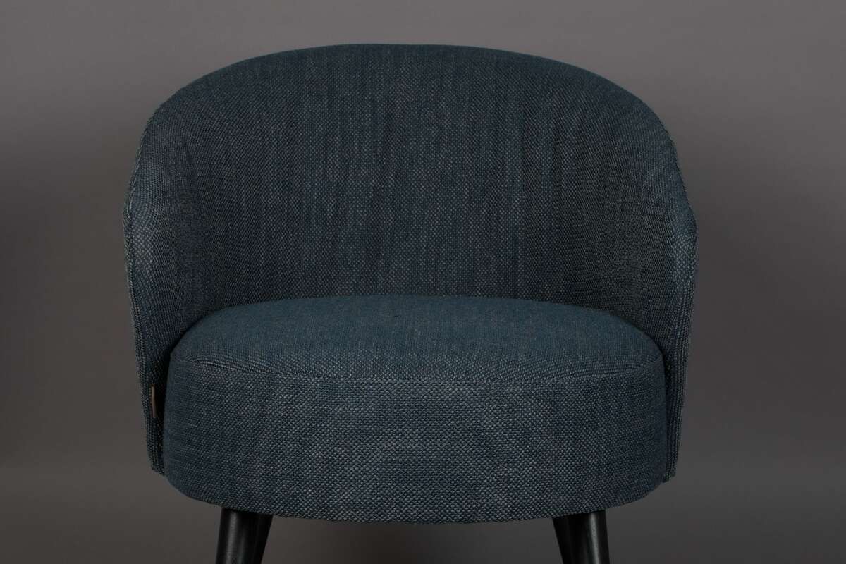WALDO lounge chair blue, Dutchbone, Eye on Design