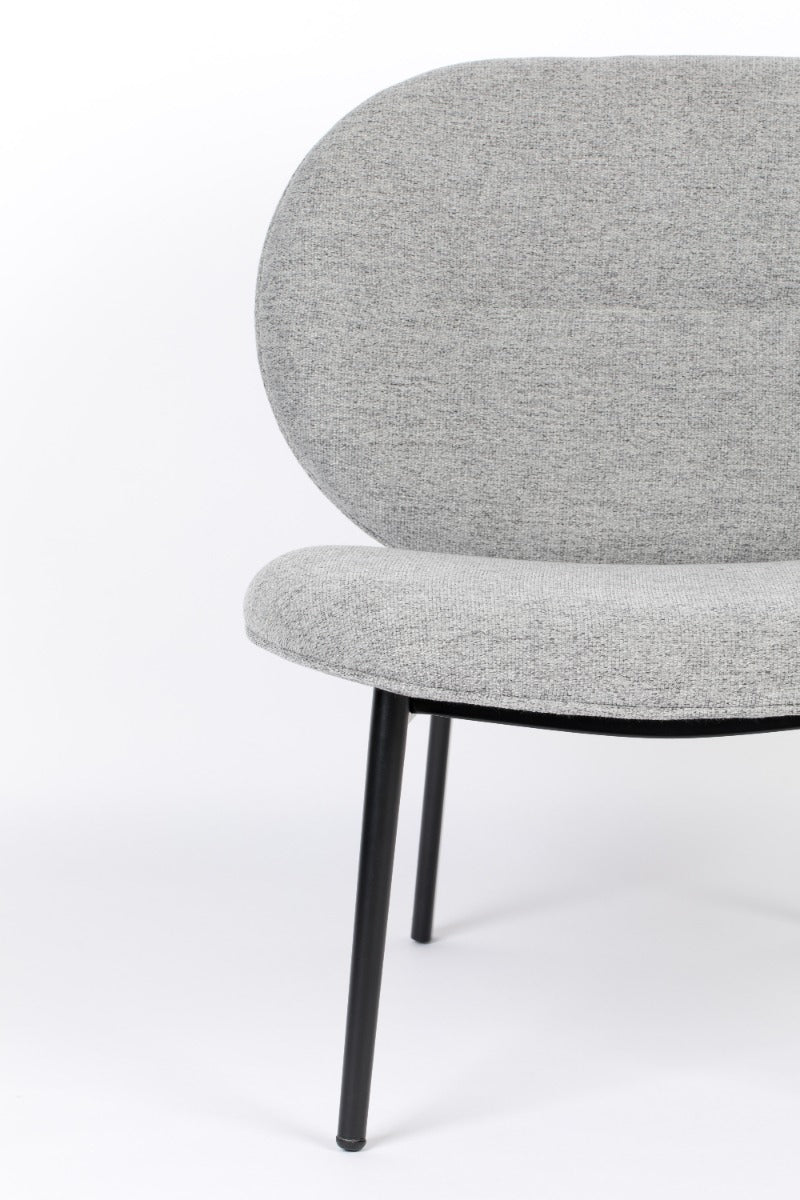SPIKE armchair grey