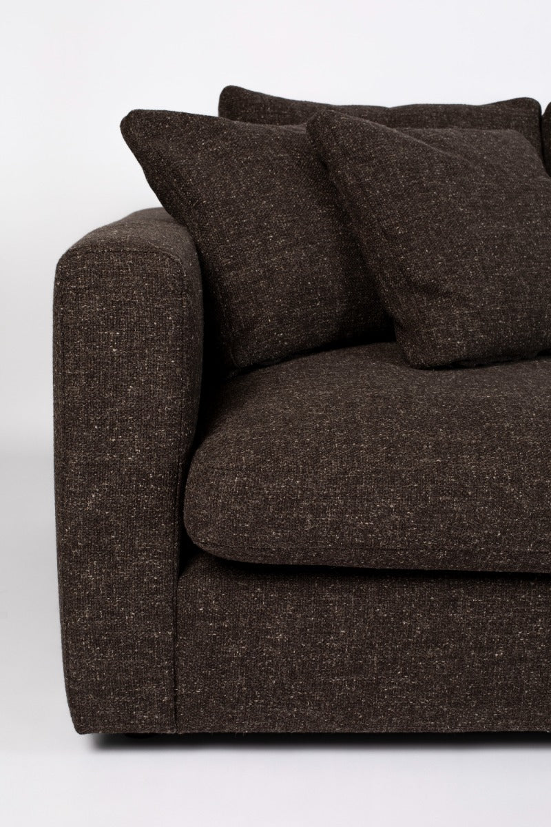 3-seater sofa SENSE espresso, Zuiver, Eye on Design