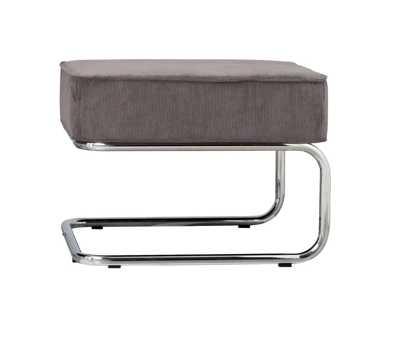 RIDGE RIB stool grey, Zuiver, Eye on Design