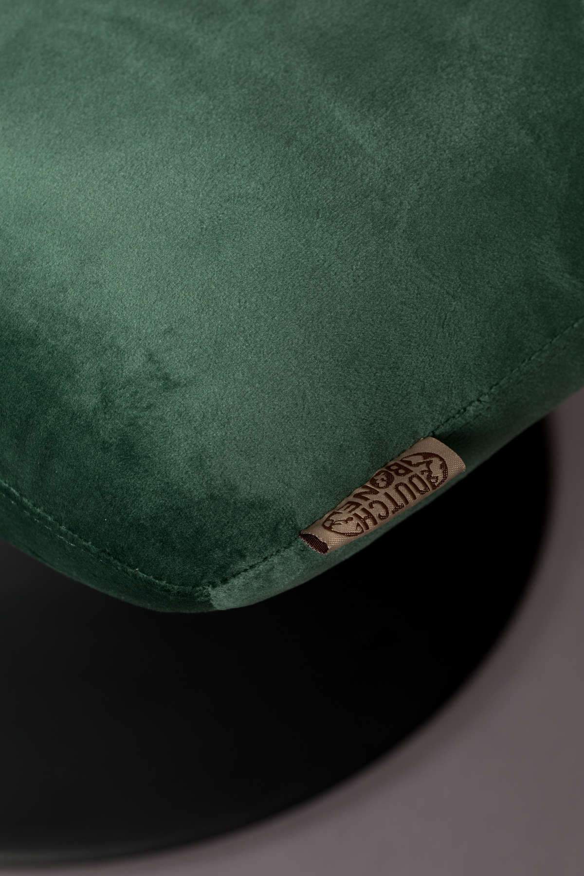 BAR VELVET stool green, Dutchbone, Eye on Design