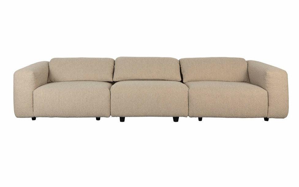 4-seater sofa WINGS caramel - Eye on Design