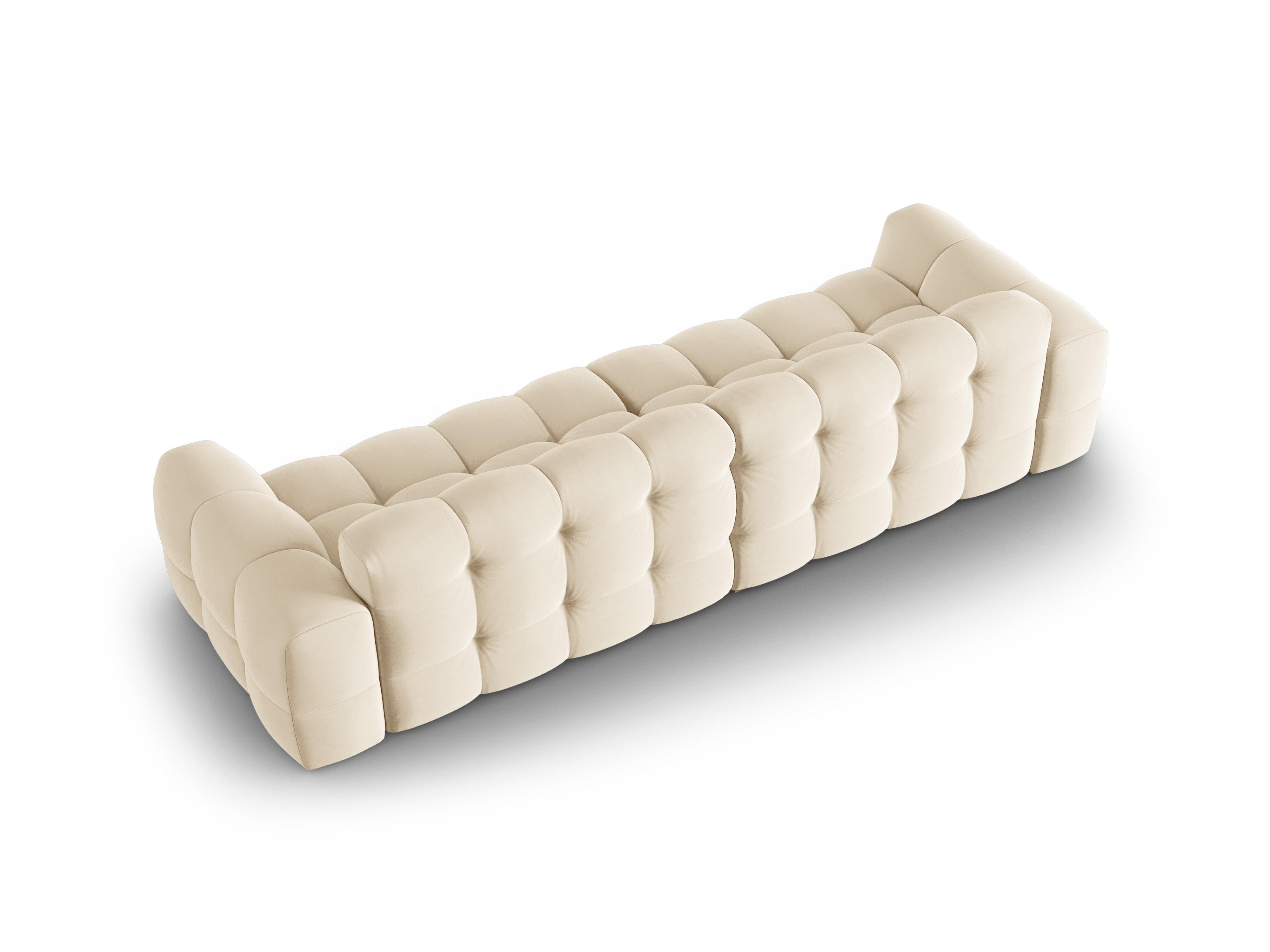 Velvet Sofa, "Nino", 4 Seats, 282x105x68
Made in Europe, Maison Heritage, Eye on Design