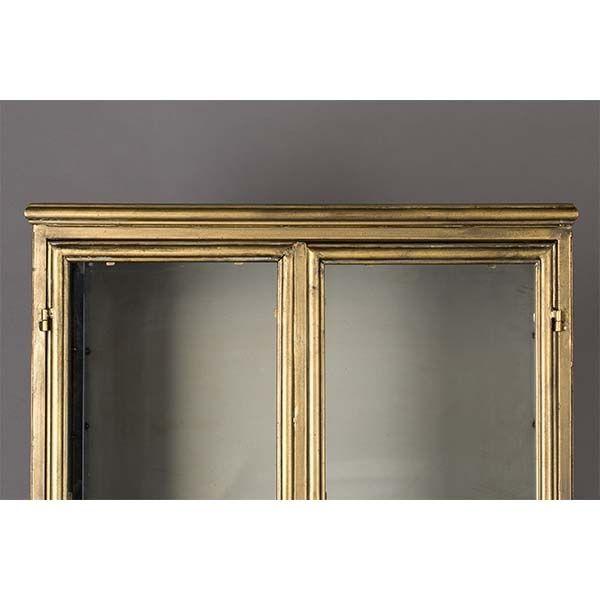 GERTLUSH cabinet antique brass