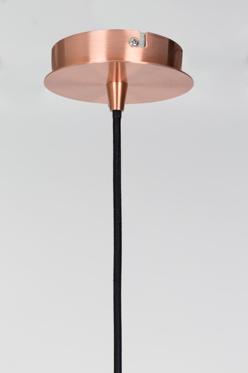 RETRO '70 pendant lamp in copper, Zuiver, Eye on Design