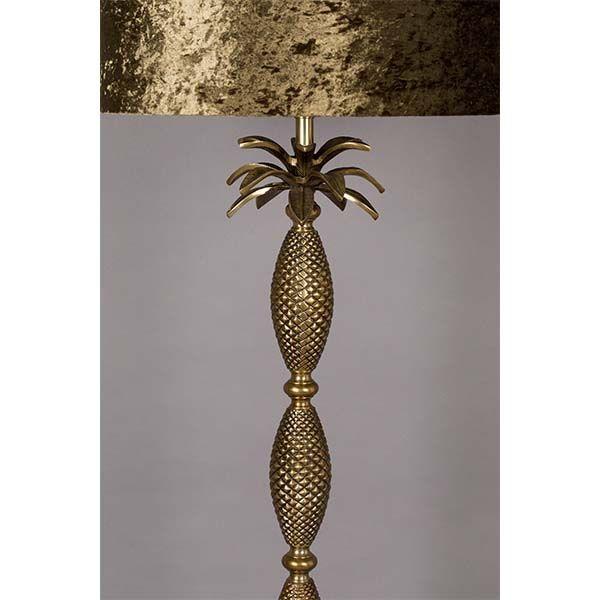 Floor lamp PIÑA gold, Dutchbone, Eye on Design