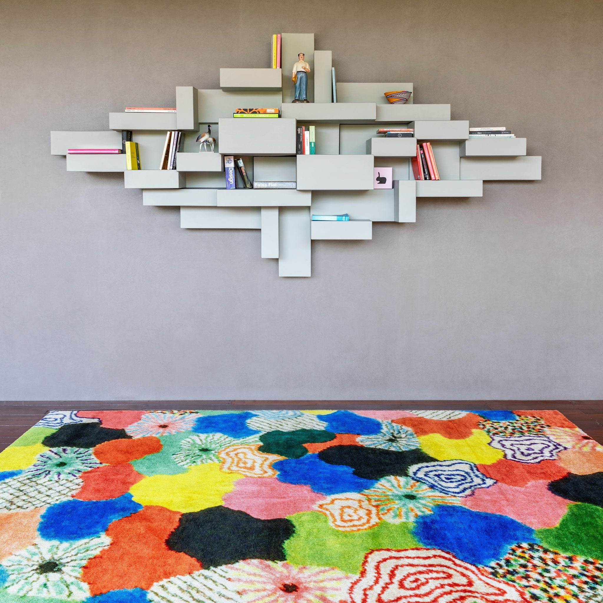 PATCH rectangular carpet multicoloured, QeeBoo, Eye on Design