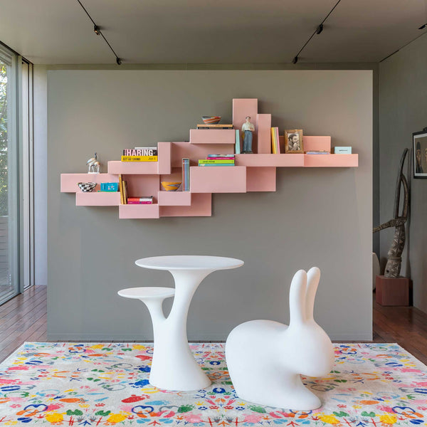 PRIMITIVE bookcase pink, QeeBoo, Eye on Design